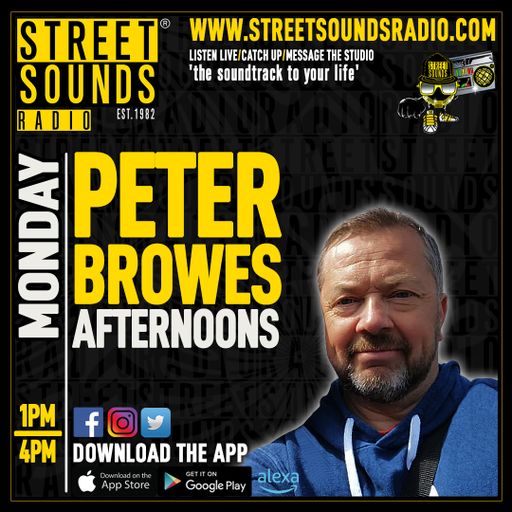 Drivetime with Peter Browes on Street Sounds Radio 1600-1900 09/06/2025
