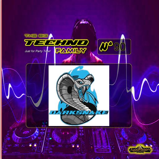 Darksnake Special Techno "The Big Techno Family 90" Radio TwoDragons 23.12.2023
