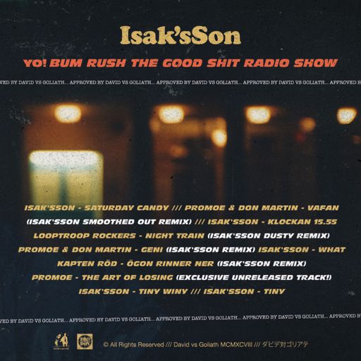 Ep 858 Yo! Bum Rush The Goodshit Radio Show (CosMIC Mixtape) Promoe & Don Martin