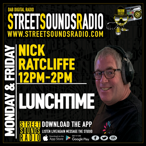 Lunch with Nick Ratcliffe on Street Sounds Radio 1200-1400 24/12/2021