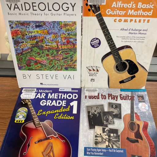 Polley Music Library Show: learning guitar