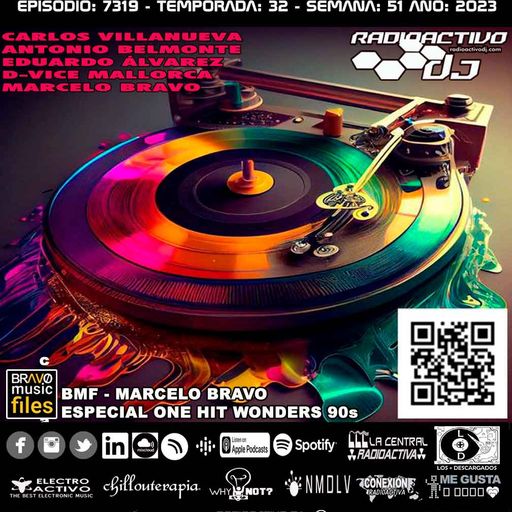 Radioactivo DJ 51-2023 Carlos Villanueva, A. Belmonte, E. Álvarez, D-Vice & M. Bravo