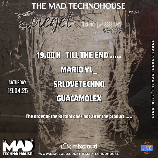 MARIO YL_ VS SRLOVETECHNO / TMTH SPIEGEL TECHNO SESSIONS PART III 19.04.25