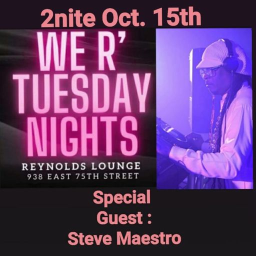 A Night at Reynold's: We R House Tuesdays - 15 Oct 2024