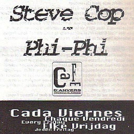 Steve Cop at Café d'Anvers (Antwerpen-Belgium) - October 1992