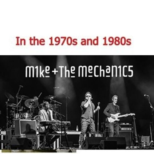 Mike + The Mechanics performing at Hammersmith Odeon in March 1989