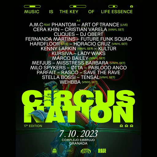 Cristian Varela (Vinyl Set) at Circus Nation (Granada-Spain) - 7 October 2023