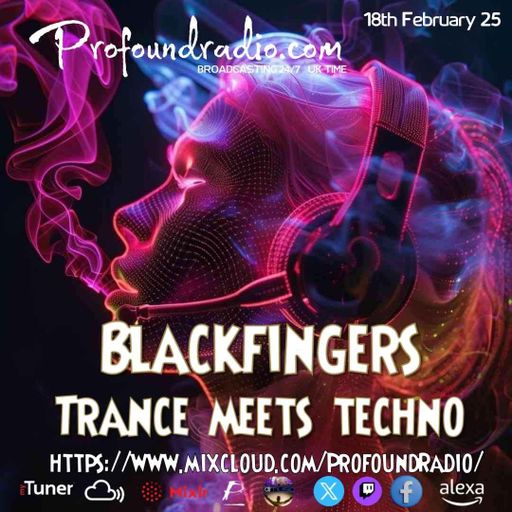 BLACKFINGERS TECHNO ZONE -FUTURE #2 ON TRANCE MEETS TECHNON 18-02-25