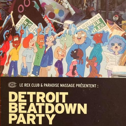 DJ Assault at "Paradise Massage x Detroit Beatdown Party" @ Rex Club (Paris) - 14 November 2002
