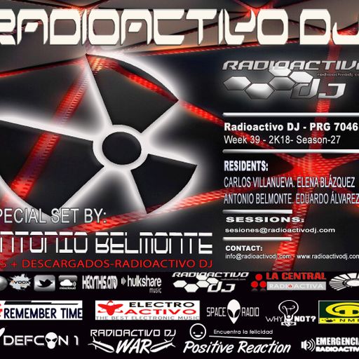 RADIOACTIVO DJ 39-2018 BY CARLOS VILLANUEVA