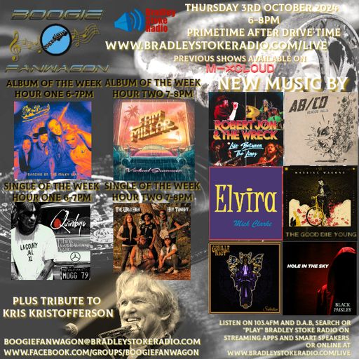 Boogie Fanwagon 3rd October 2024