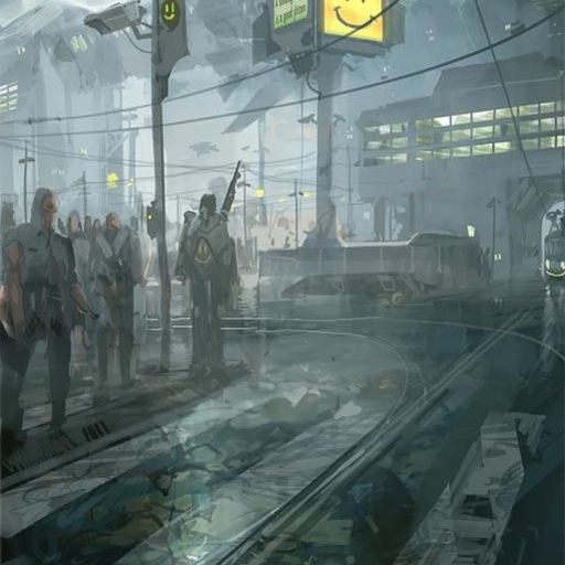 Event Horizon - Dystopian Cityscape