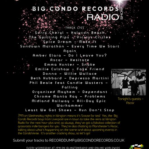 Big Condo Records Radio Show – ASCAR (18/03/2026)