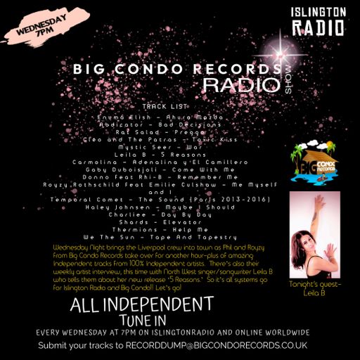 Big Condo Records Radio Show: Leila B (19/02/2025)