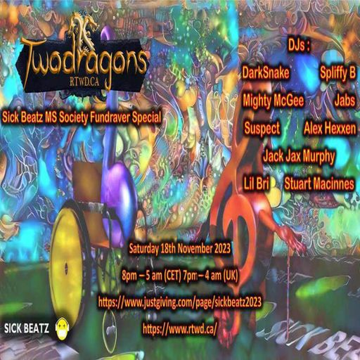 Darksnake Special Techno "Sick Beatz" Radio TwoDragons 18.11.2023