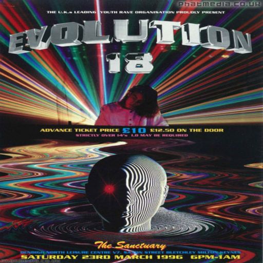 Stevie Wonder, DJ Hype & DJ SS - Evolution 18 - Sanctuary, MK - 23.3.96