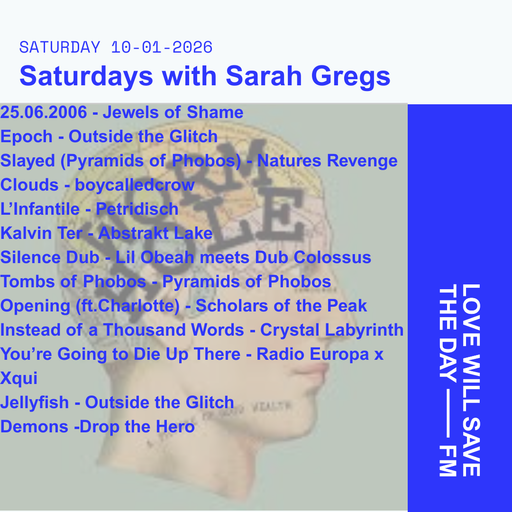2026-01-10 Saturdays w Sarah Gregs | LWSTD-FM