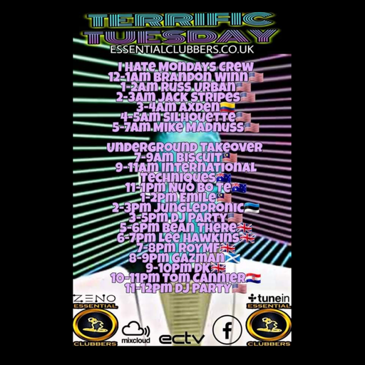Biscuit-Underground Takeover Tuesday-Year of the Tiger DnB Roar-Live on Essential Clubbers 1.02.2022