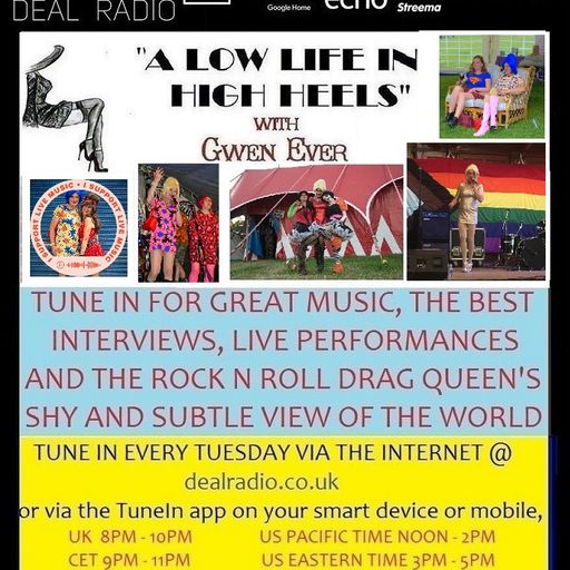 A LOW LIFE IN HIGH HEELS WITH GWEN EVER RADIO SHOW 4TH JULY 2023 EDITION