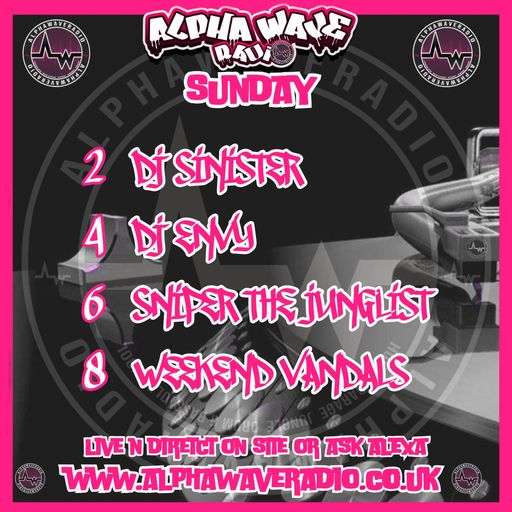 Dj-Sinister - Live On Alpha Wave Radio - 23-03-2025