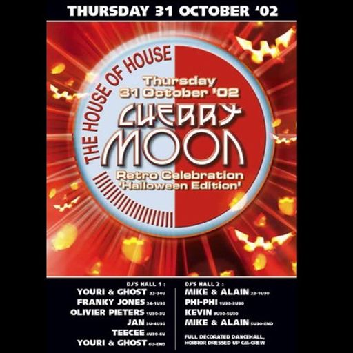 TeeCee & Youri at "Halloween Retro Celebration" @ Cherry Moon (Lokeren - Belgium) - 31 October 2002