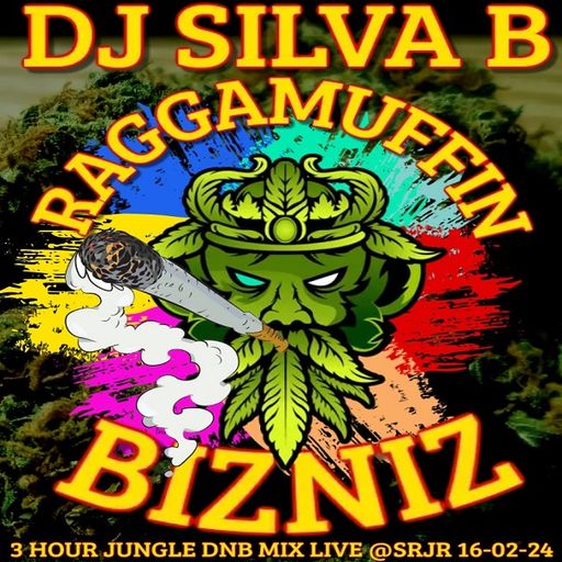 RAGGAMUFFIN BIZNIZ 3 HOUR JUNGLE DNB MIX LIVE @SRJR 16-02-2024 DJ SILVA B
