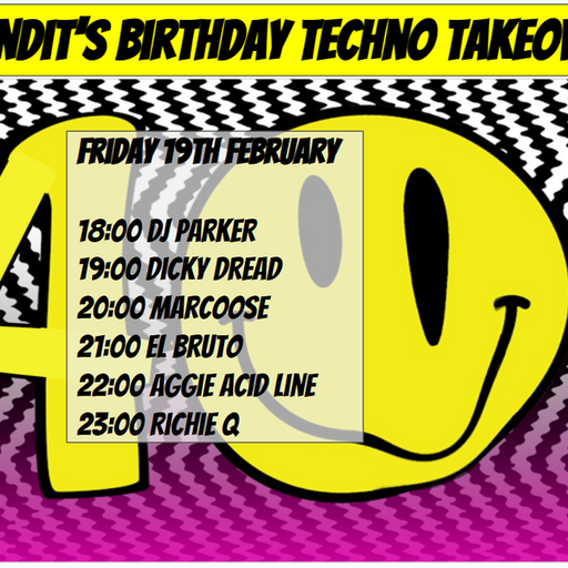 SHRAPNELS AFTERNOON TEKNO WARM UP Matt's 40th