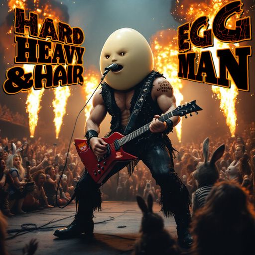 510 - Egg Man - The Hard, Heavy & Hair Show with Pariah Burke