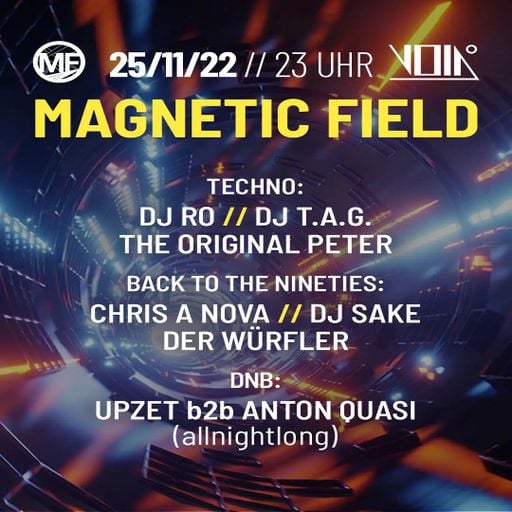 Der Würfler at "Magnetic Field - 90s Floor" @ Void Club (Berlin-Germany) - 25 November 2022