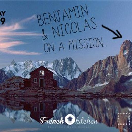 BENJAMIN AND NICOLAS PRESENT ON A MISSION @ IBIZA SONICA STUDIOS - 6TH AUGUST 2014