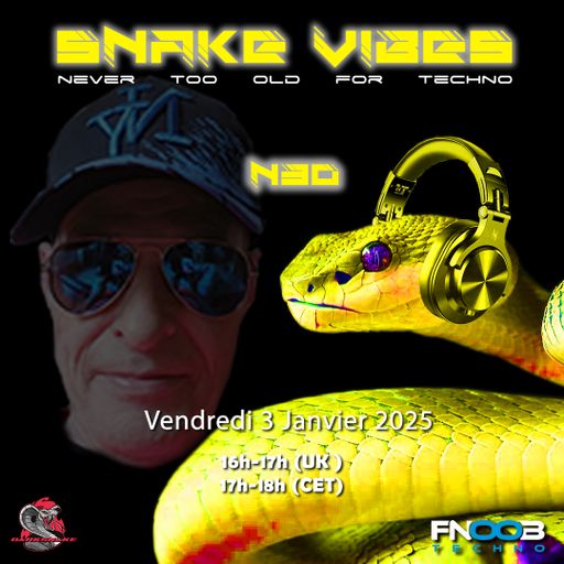 Darksnake Special Techno "Snake Vibes 30" Fnoob Techno Radio 3.1.2025