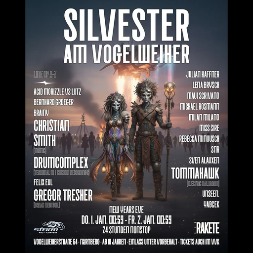 Gregor Tresher at "Silvester am Vogelweiher" @ Die Rakete (Nürnberg-Germany) - 1 January 2026