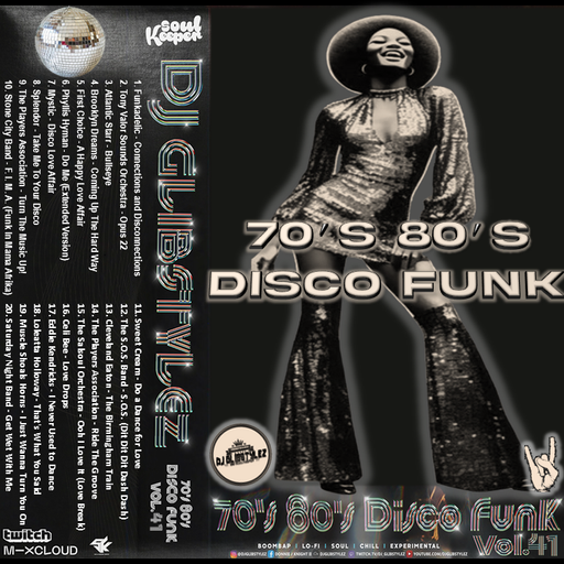 DJ GlibStylez - 70's 80's Disco Funk Vol.41