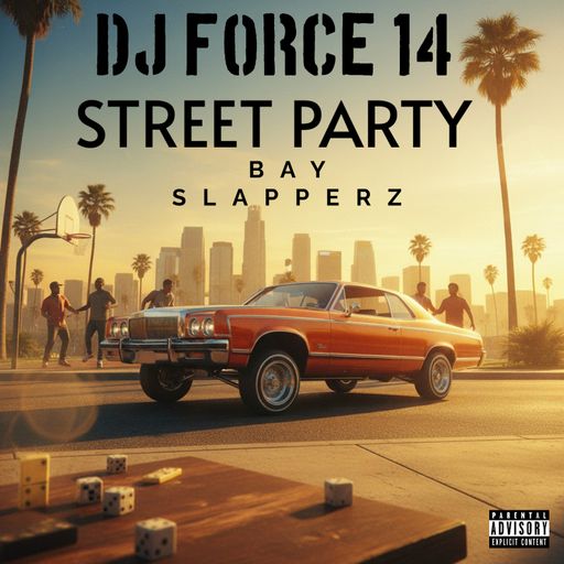 DJ FORCE 14  WESTCOAST STREET PARTY BAY SLAPPER'Z NorCal 408 YAY AREA