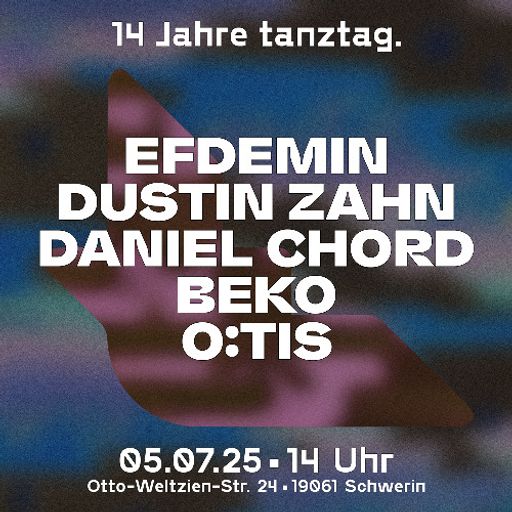 Dustin Zahn at "14 Jahre!" @ tanztag. (Schwerin-Germany) - 5 July 2025