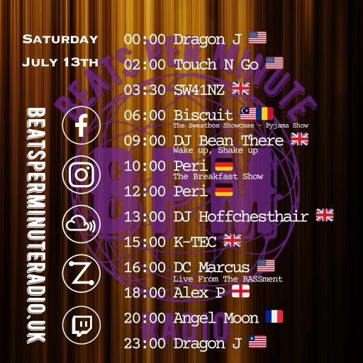 Biscuit-Saturday Pajama Show-The Unreleased Trip Part 2- Live on Beats Per Minute Radio 13.7.2024