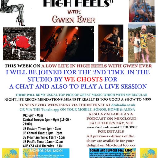 A LOW LIFE IN HIGH HEELS WITH GWEN EVER RADIO SHOW 26 FEB 2020 EDITION