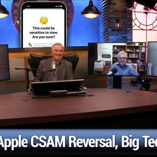 TWiT 839: A Faster Horse - Apple's CSAM reversal, Big Tech pushback in Texas, a spying Lightning cab