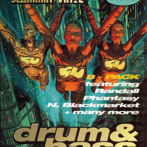 DJ Randall w/ MC Fearless & MC Skibadee - Slammin Vinyl - Bagleys - 8.5.98