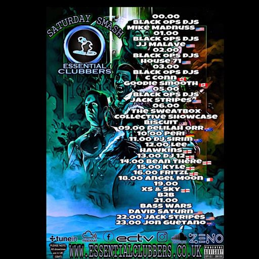 Biscuit- Saturday Pajama Show- Live on Essential Clubbers Radio 9.10.2021