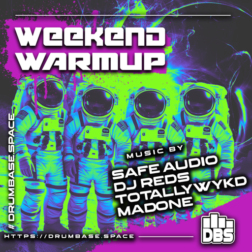 Weekend Warm Up 13 - Safe Audio - LIVE! on drumbase.space [13/06/2025]