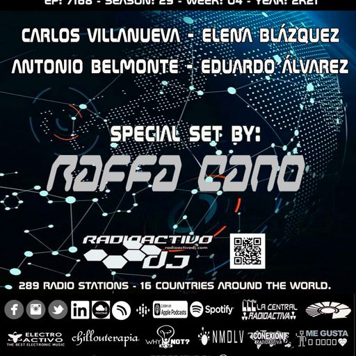RADIOACTIVO DJ 04-2021 BY CARLOS VILLANUEVA, ELENA BLÁZQUEZ, ANTONIO BELMONTE Y EDUARDO ÁLVAREZ