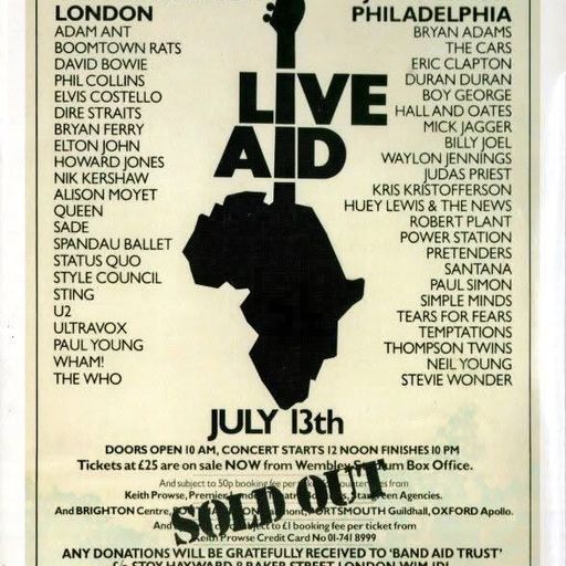HISTORY OF ROCK - Live Aid 40