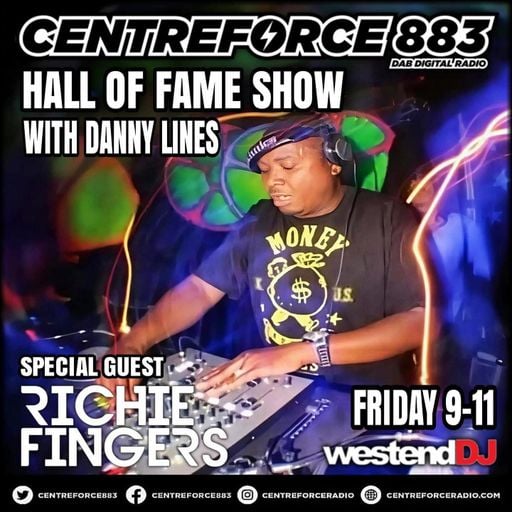 Richie Fingers Hall Of Fame Show Host Danny Lines - 883 Centreforce DAB+ Radio - 12 - 12 - 2025 .mp3