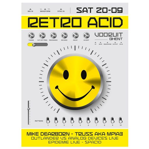 Mike Dearborn at Retro Acid (Gent - Belgium) - 20 September 2014