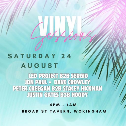 Jon-Paul - Vinyl Sessions August 24th