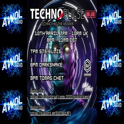 Darksnake Special Hard Techno "Techno Pulse Exclusive Set 22" AWOL Radio 10.4.2024