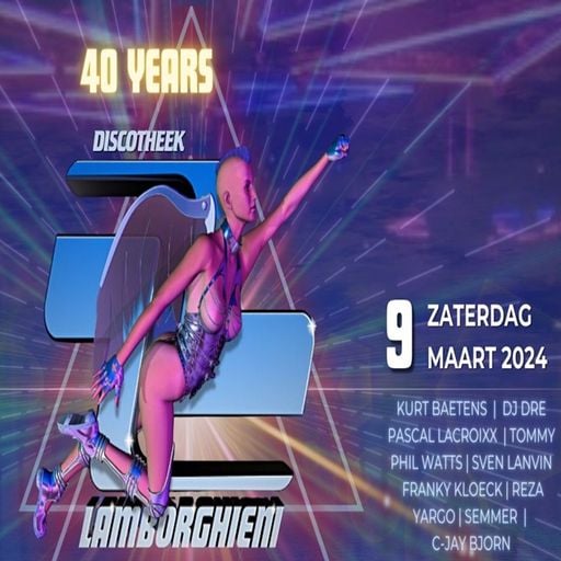 Phil Watts at "40 Years Lamborghieni" @ Event Hall ME (Maldegem-Belgium) - 9 March 2024