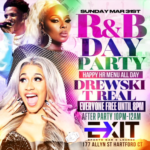 @DJT4REAL FULL SET @ THE R&B DAY PARTY INSIDE OF EXIT HARTFORD CONNECTICUT (3/31/24) (Set II of II)