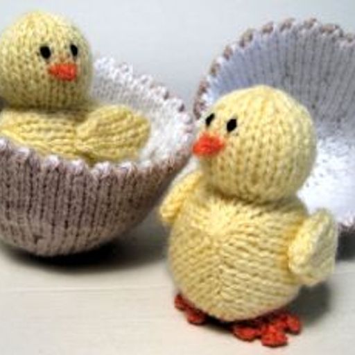 Knitted Chicks in aid of Chernobyl - Clodagh Madden